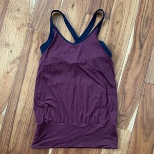 VSX built in sports bra tank